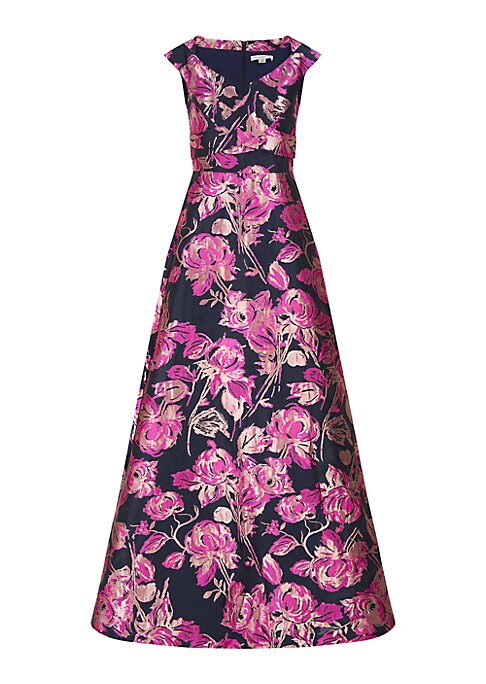 Flared Rose Elegance Dress