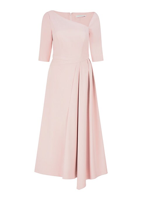 Chic Asymmetric Midi Dress