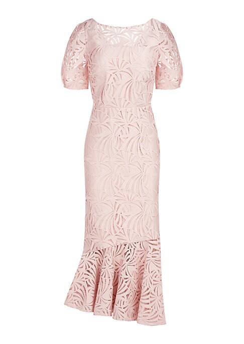 Lace Elegance Midi Dress
