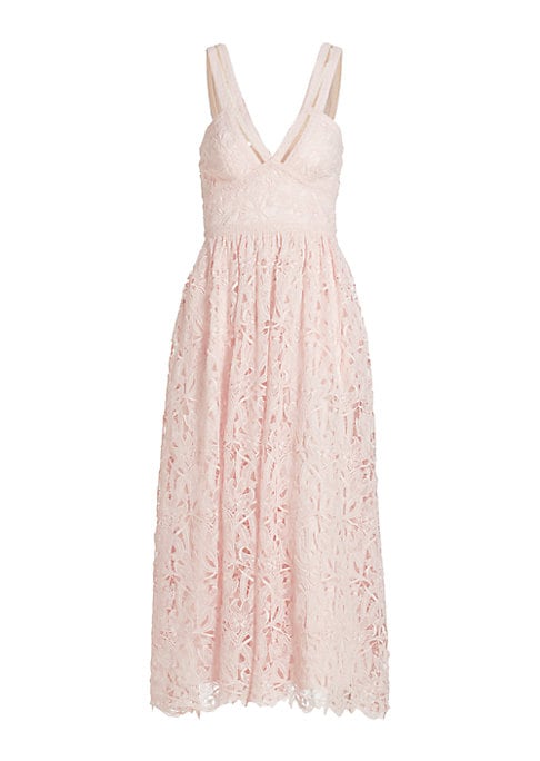 Chic Lace V-Neck Dress
