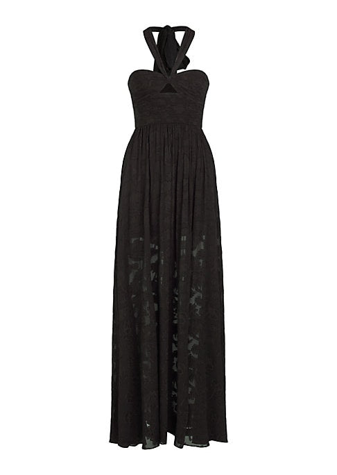 Cutout Flare Dress