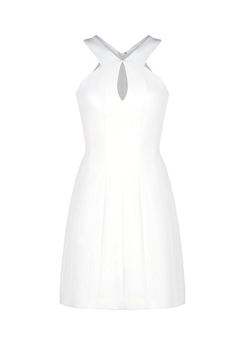 Keyhole A-Line Minidress