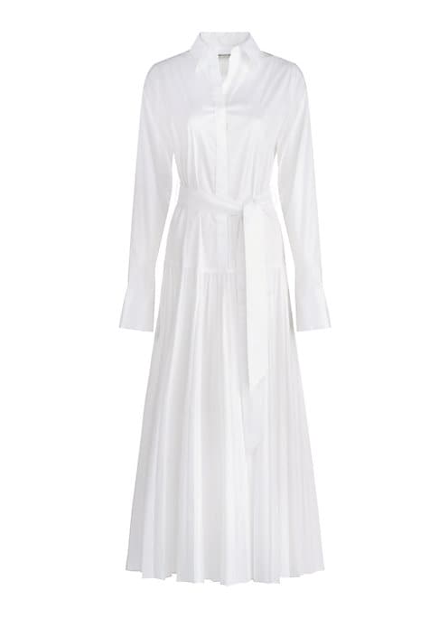 Chic Pleated Midi Dress