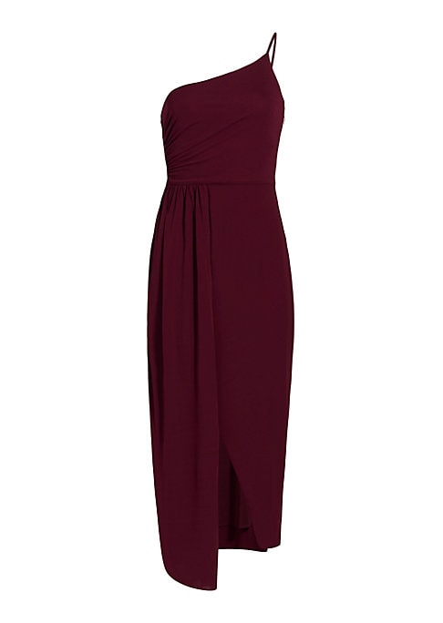 Draped Asymmetrical Dress