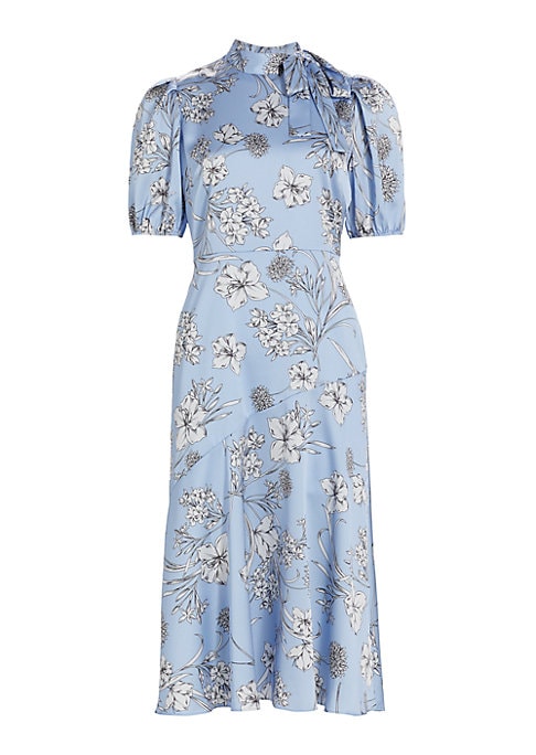 Chic Floral Midi Dress