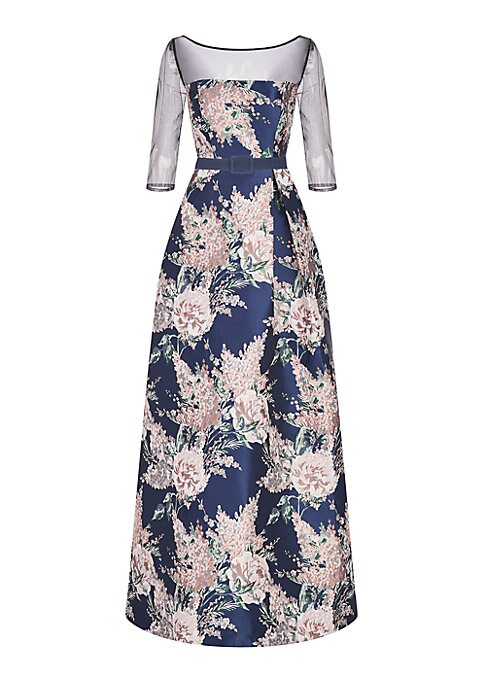 Floral Elegance Ball Gown