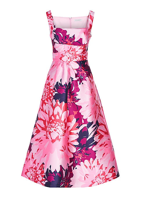Floral Elegance Midi Dress