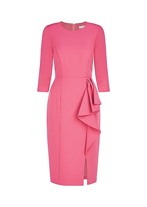 Elegant Ruffle Sheath Dress