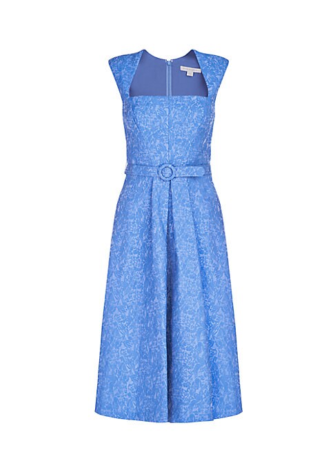 Floral Elegance Midi Dress