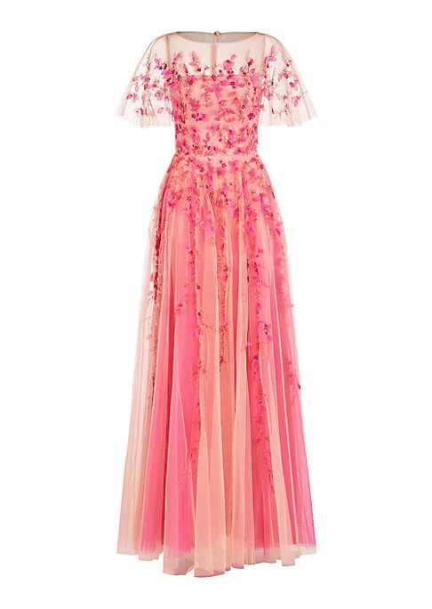 Floral Elegance Gown