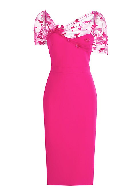 Beaded Asymmetric Elegance Dress