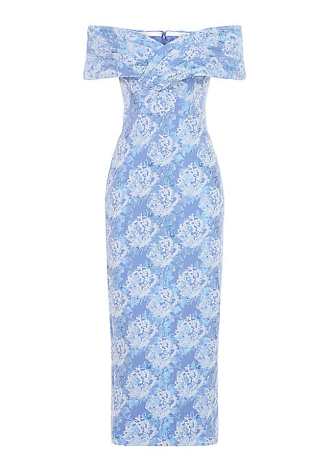 Elegant Off-Shoulder Midi Dress