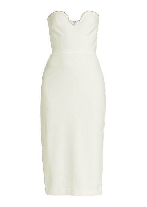 Sweetheart Elegance Midi Dress