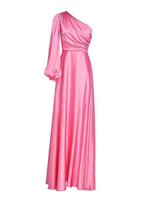 Satin Slit Elegance Gown