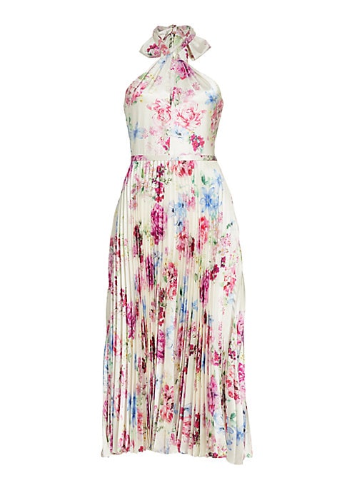 Floral Elegance Midi Dress