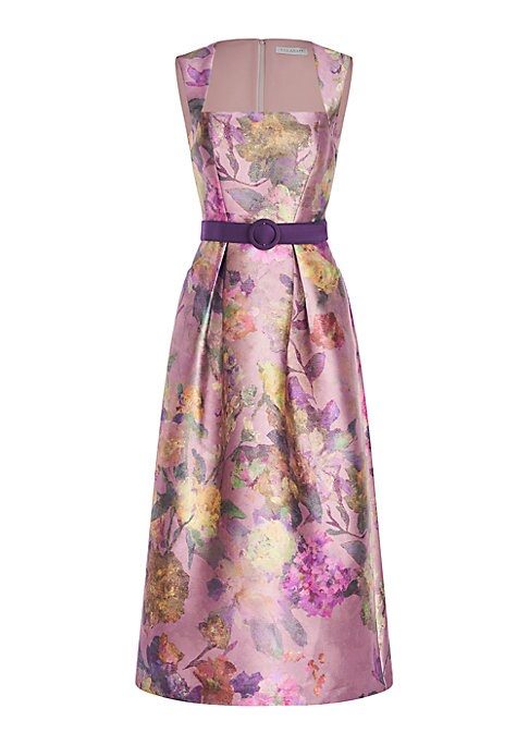 Floral Midi Dress Delight