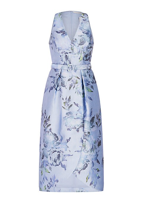 Floral Chic Midi Dress