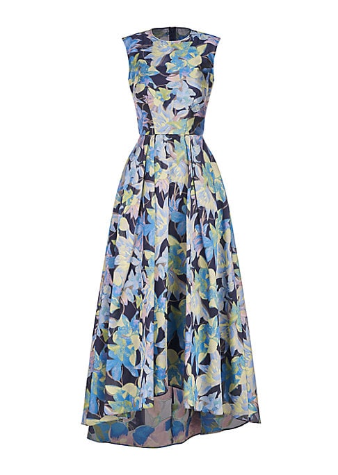 Floral High-Low Elegance