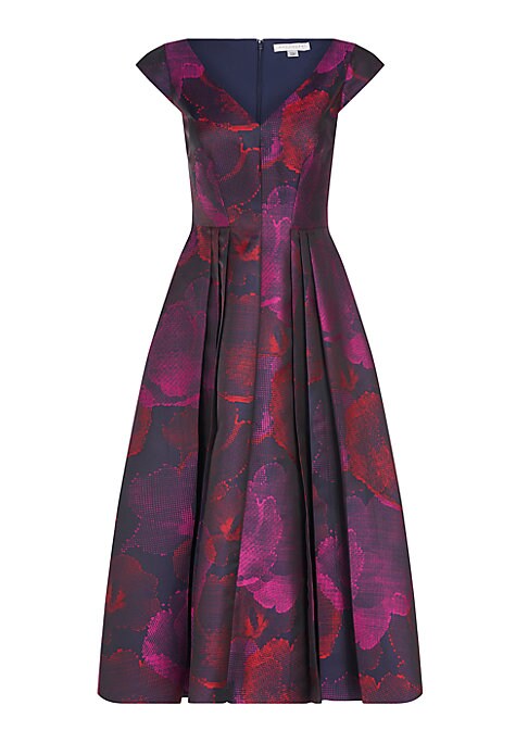 Floral Charm Midi Dress