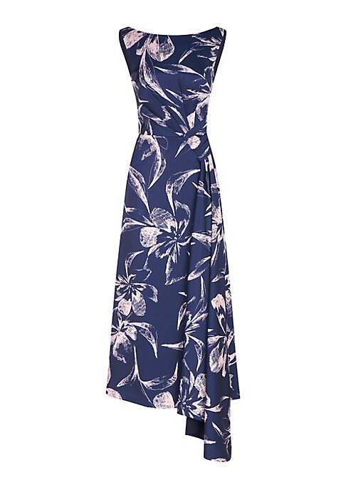 Floral Elegance Midi Dress