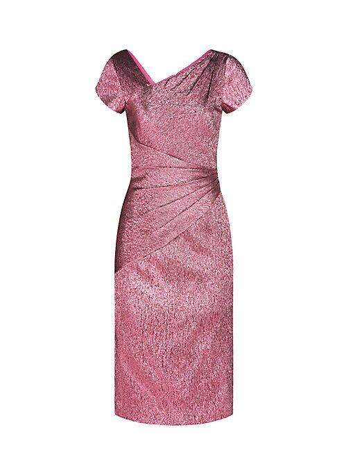 Shimmering Asymmetrical Elegance