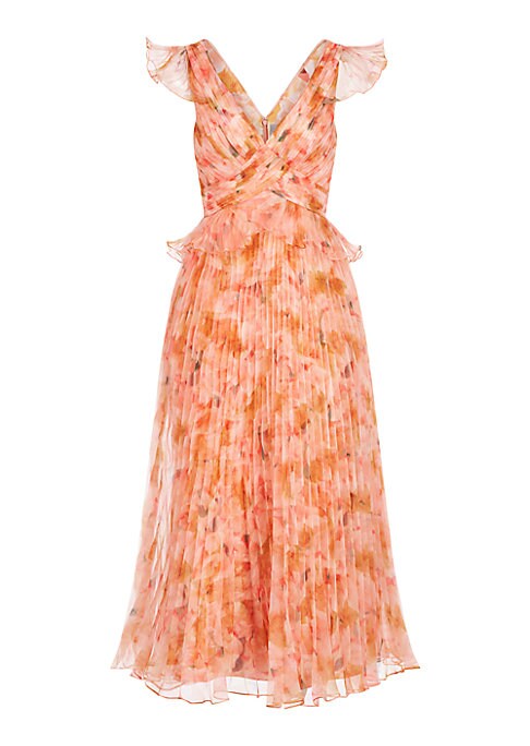 Vibrant Flutter Dress