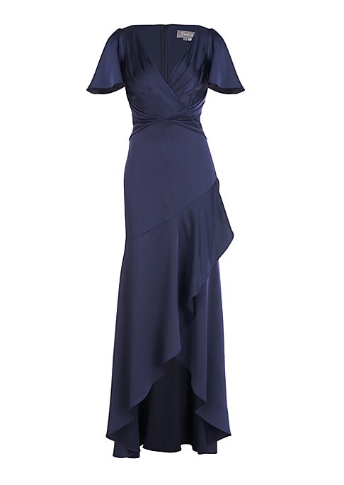 Lustrous Flutter Gown