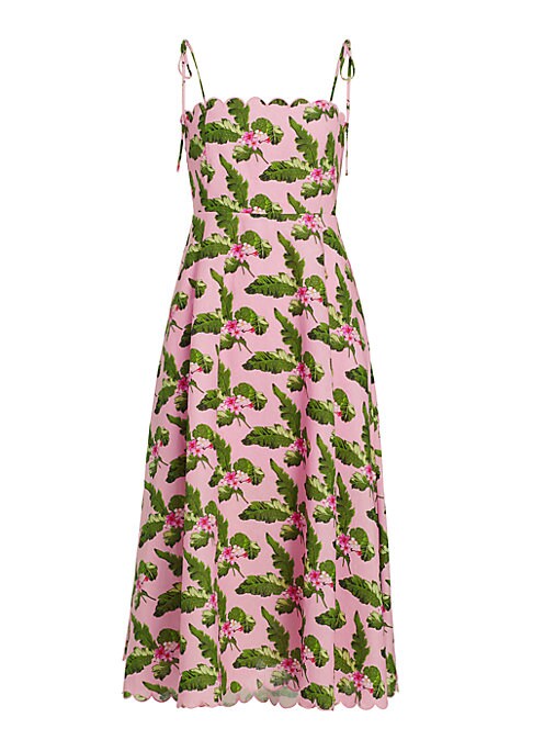 Charming Floral Midi Dress