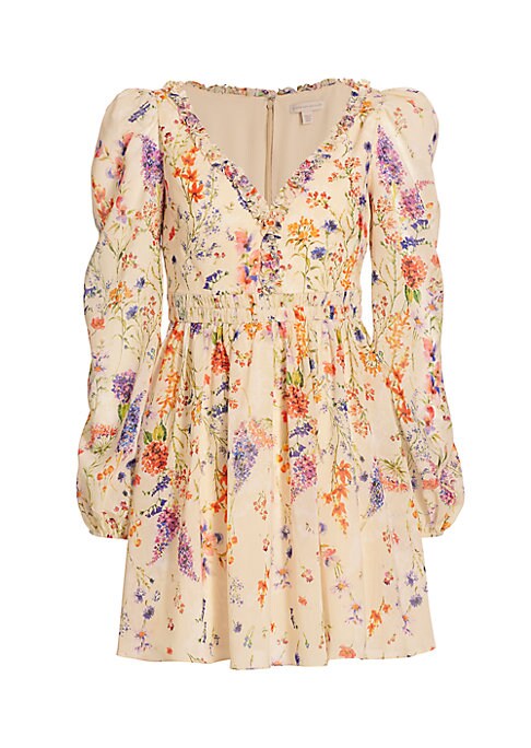Floral Elegance Minidress