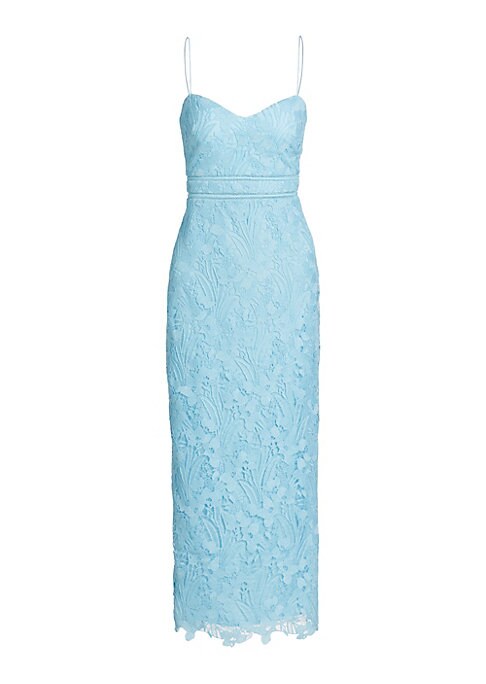 Lace Charm Midi Dress