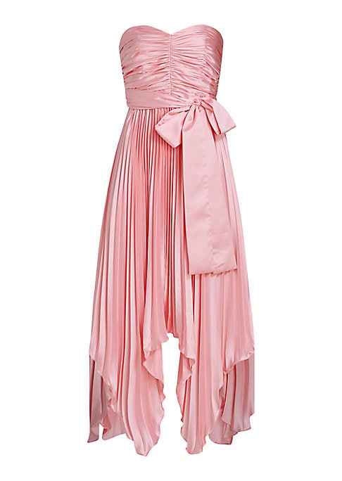 Elegant Midi Charmeuse Dress