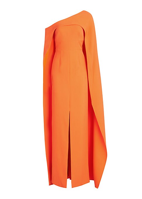 Cape Elegance Gown
