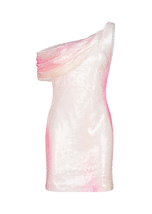 Glimmering Asymmetrical Dress