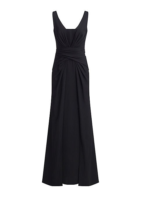Draped Elegance Gown