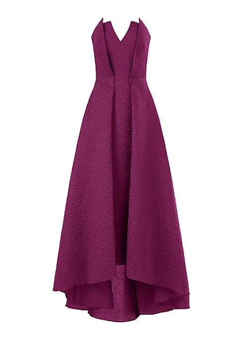 Textured High-Low Dress