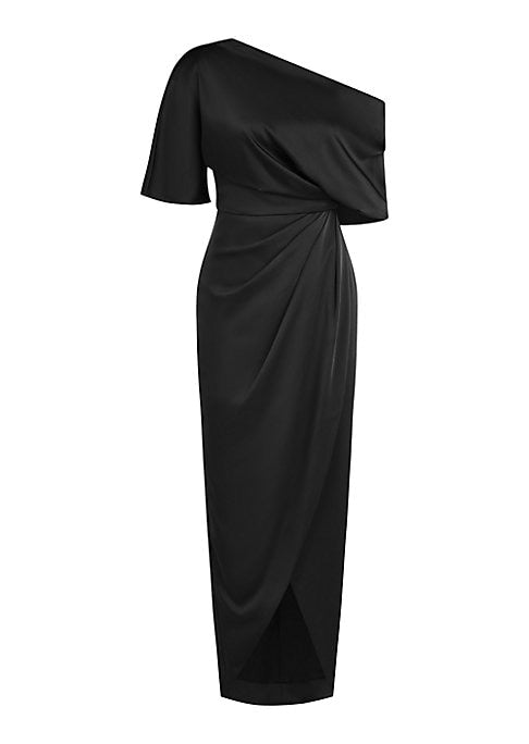 Asymmetrical Elegance Gown