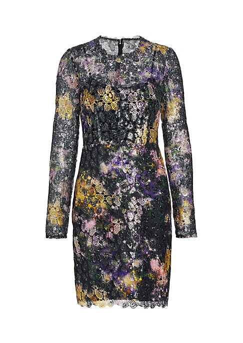 Floral Sparkle Minidress