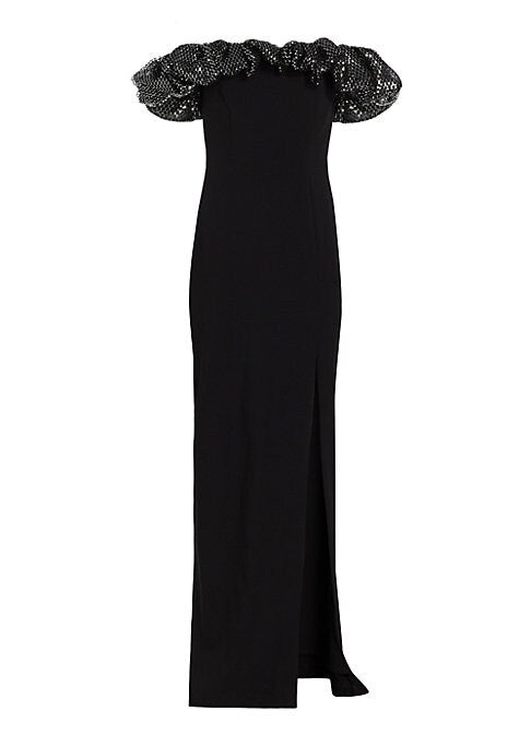 Glamorous Slit Evening Gown