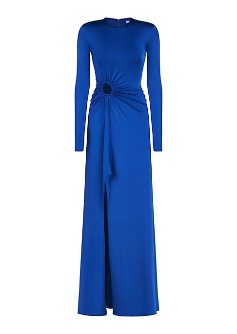 Chic Cut-Out Evening Gown
