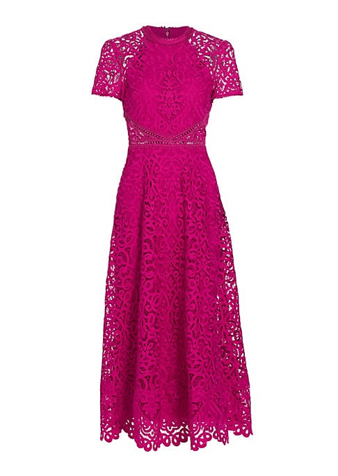 Romantic Lace Midi Dress