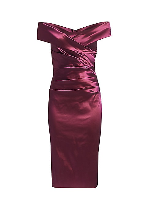 Elegant Ruched Cocktail Dress