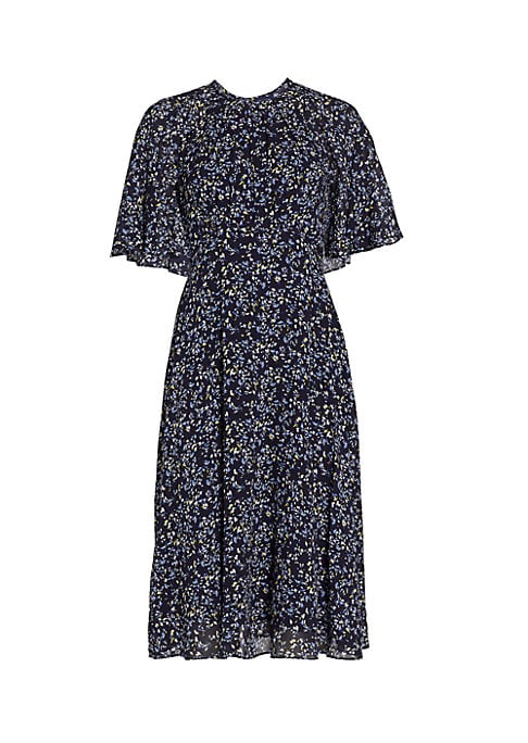 Chic Floral Evening Dress