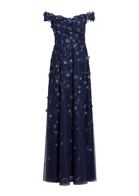 Sparkling Floral Elegance Dress