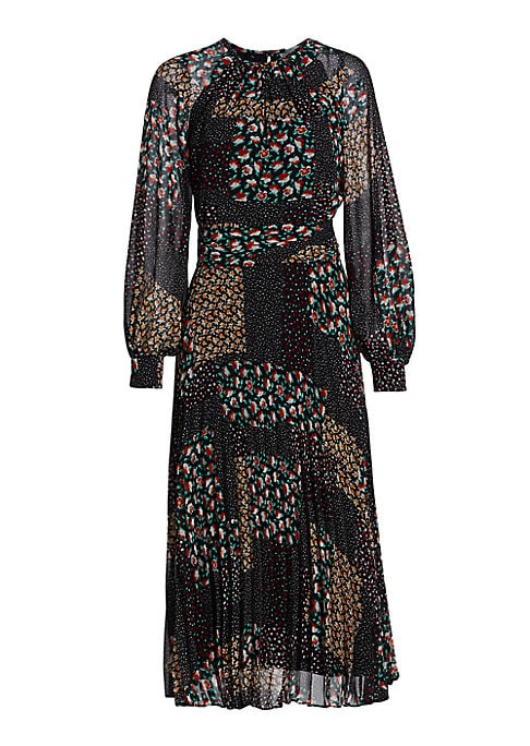 Blooming Chiffon Midi Dress