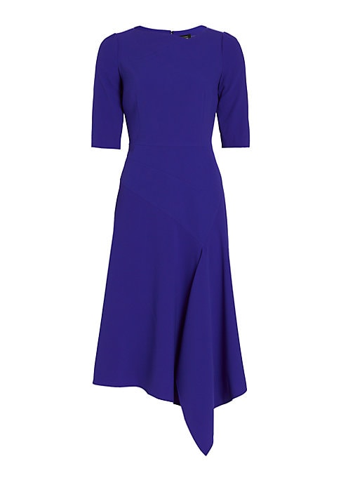 Elegant Draped Dress