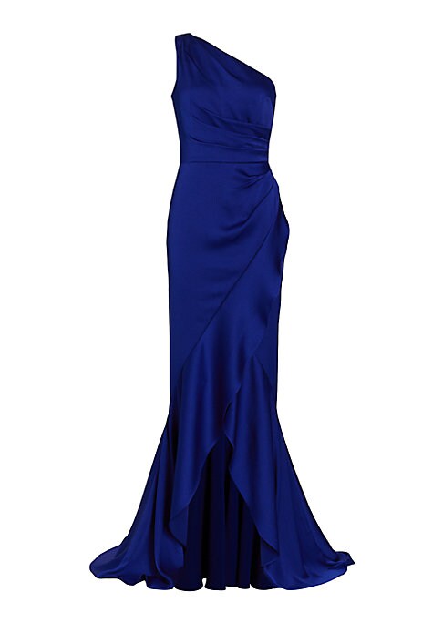 Elegant One-Shoulder Gown