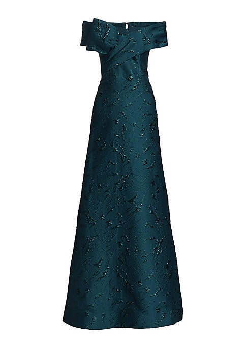Elegant Bow A-line Gown
