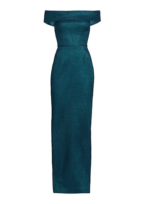 Lustrous Wave Gown