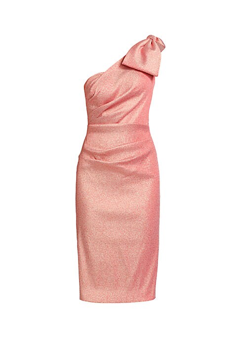 Elegant One-Shoulder Cocktail Dress