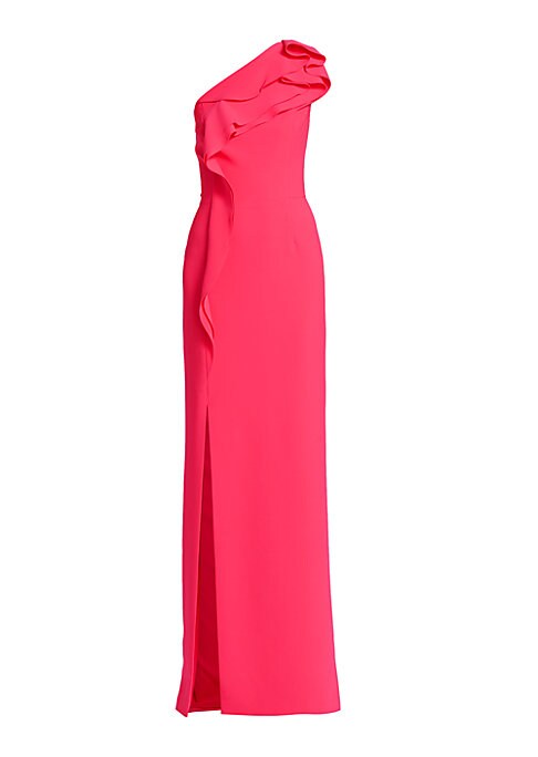 Elegant Ruffle Gown